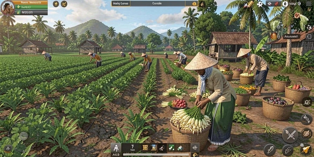 rajawali55 - Karakter unik yang bisa dimainkan dalam game.